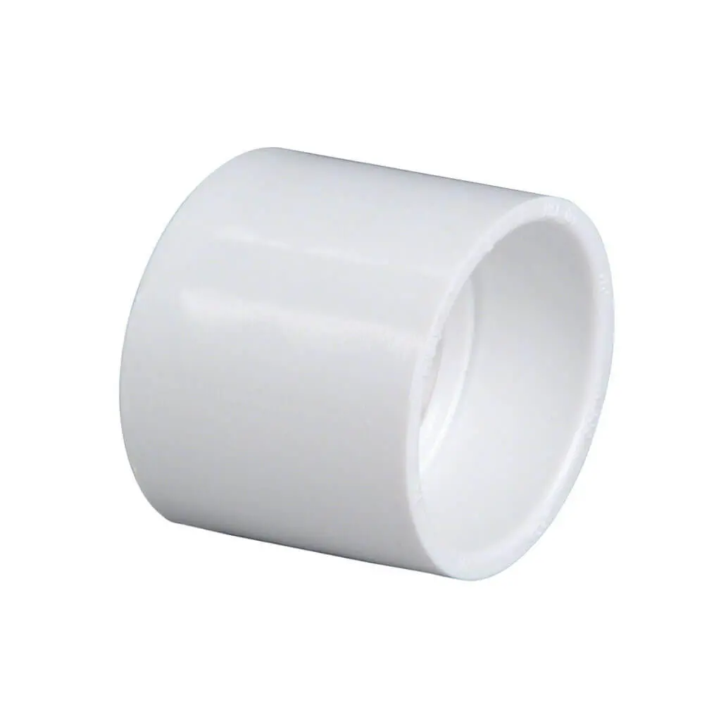 Royal Pipe 4 In. Pvc Coupling, Hub X Hub 1