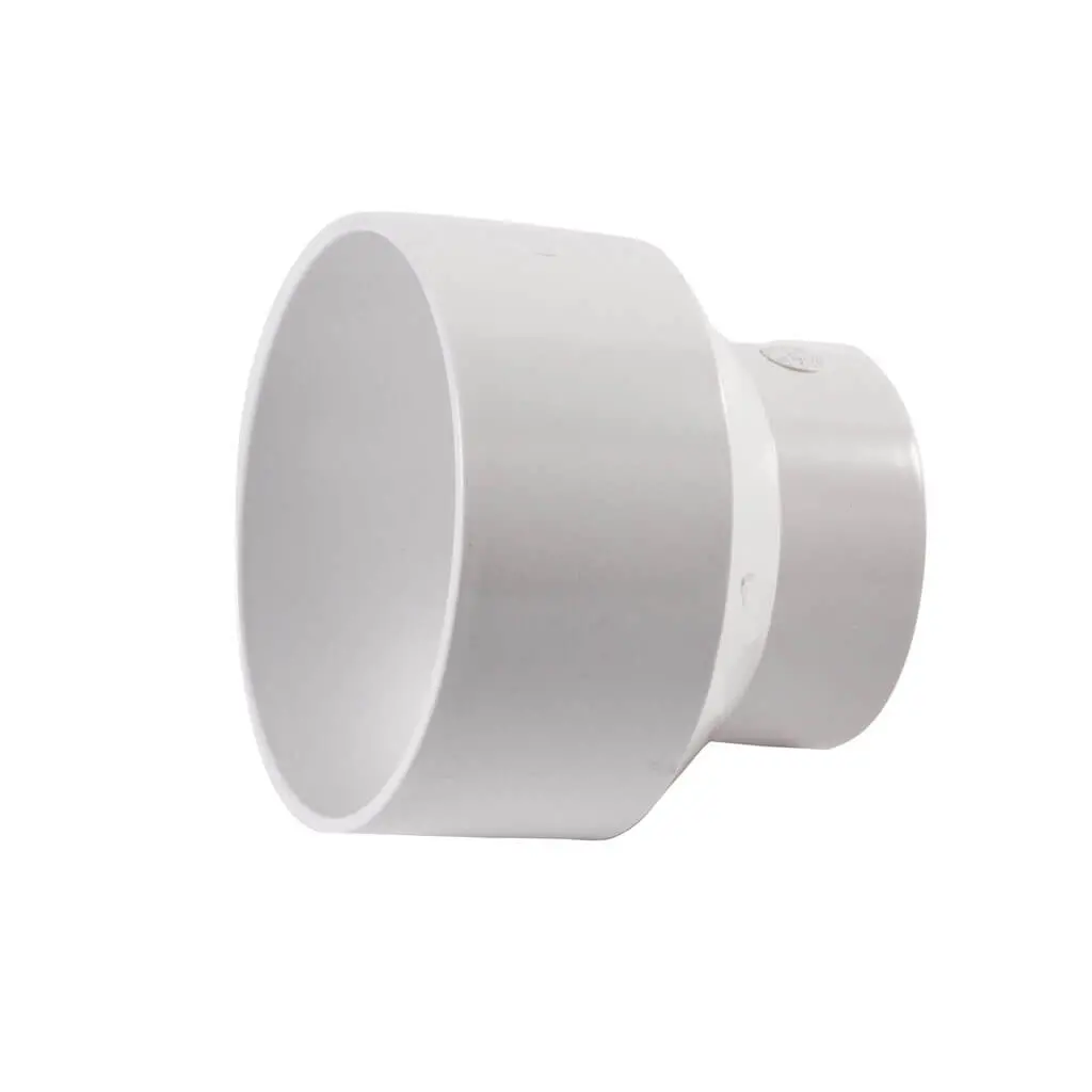 Royal Pipe 6 In. X 4 In. Pvc Concentric Reducer Coupling, Hub X Hub 1