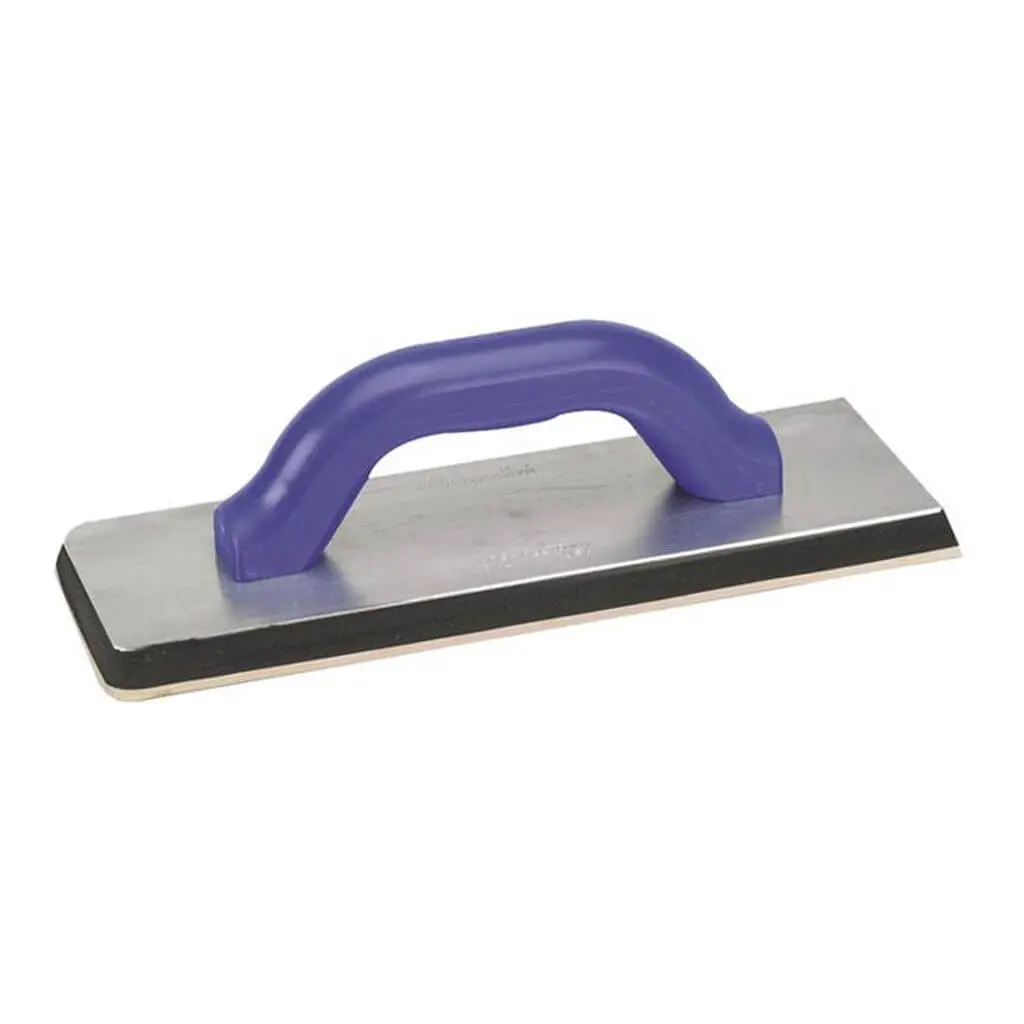 Marshalltown 14423 12 In. X 4 In. Plastic Handle Gum Rubber Grout Tile Float 1