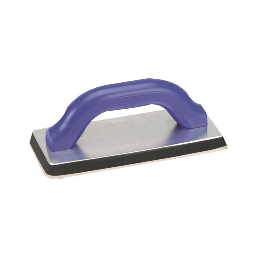 Marshalltown 14422 9 In. X 4 In. Plastic Handle Gum Rubber Grout Tile Float 1