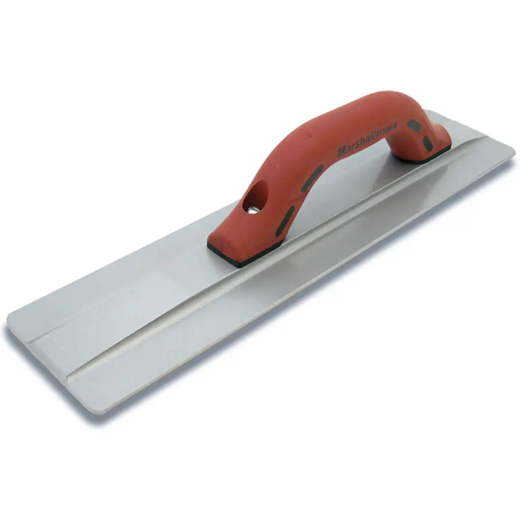 Marshalltown 14638 16 In. X 3-3/4 In. The Hog Wide Carbon Steel Magnesium Hand Float 1