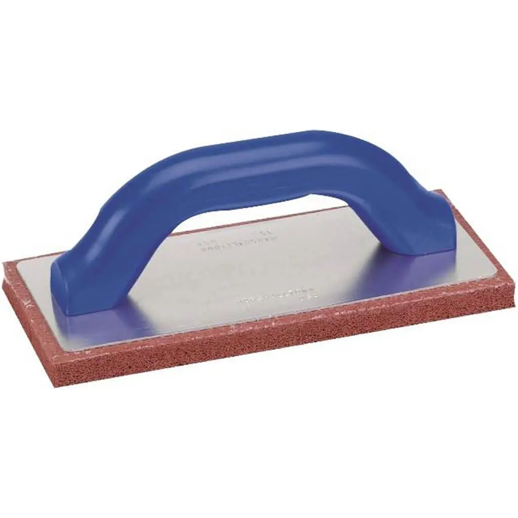 Marshalltown 14406 9 In. X 4 In. Plastic Handle Coarse Pad Rubber Float 1