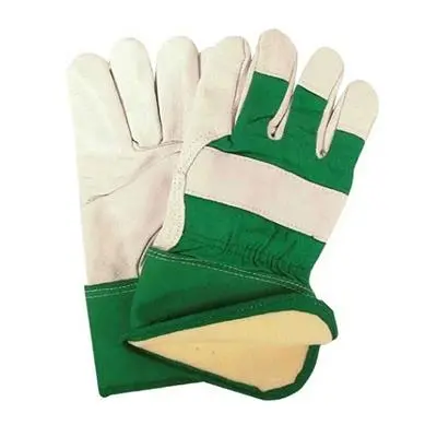 Toolway 105558 Foam And Fleece Lined Palm Leather Work Gloves 1