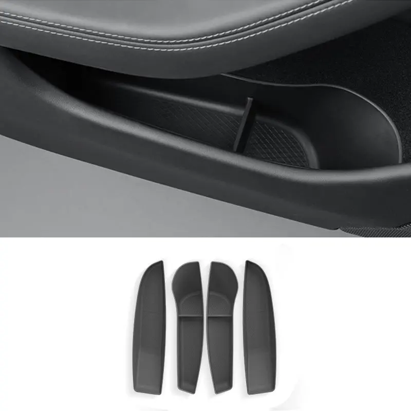 Tpe Side Door Storage Box For Tesla Model Y/S/X/Model 3 Highland 1