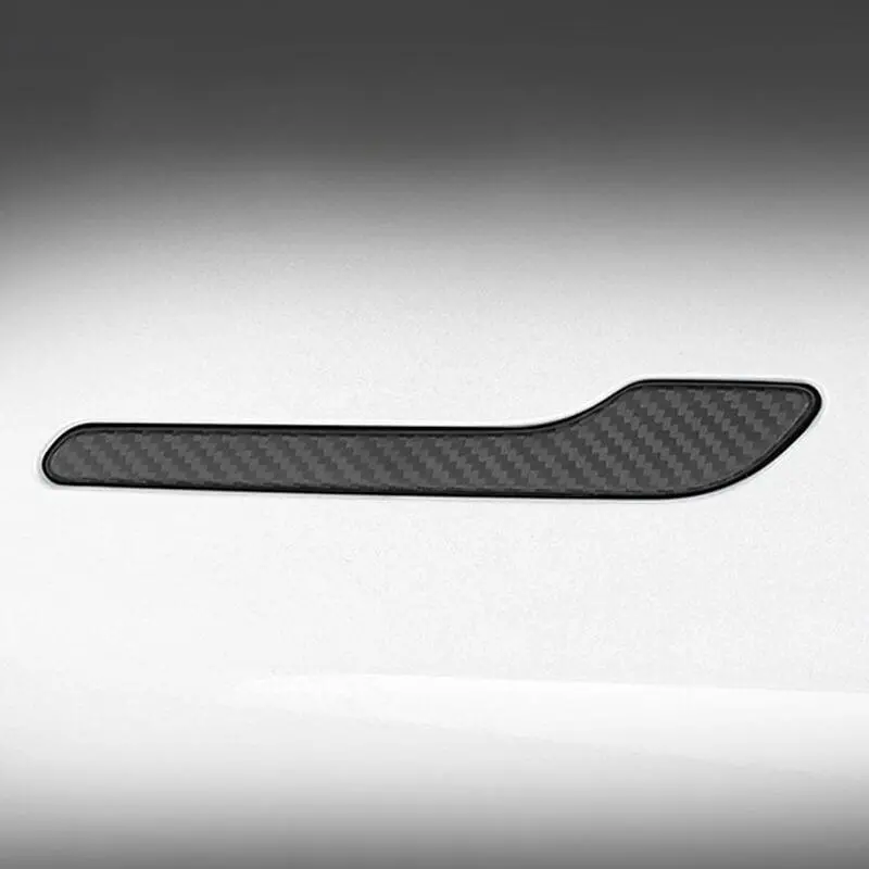 [Real Carbon Fiber] Door Handle Cover For Tesla Model 3/Y (4 Pcs) (2017-2026) 1