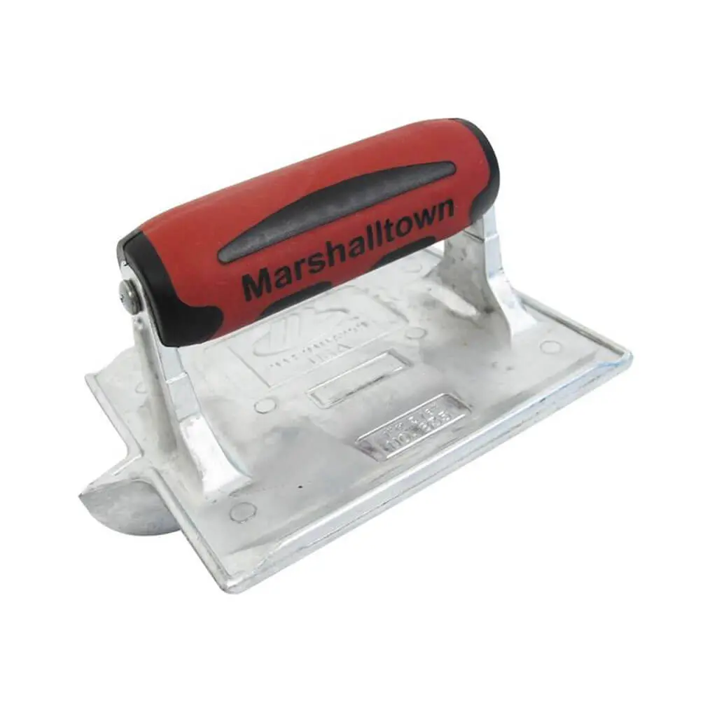 Marshalltown 14106 6 In. X 4-3/8 In. X 3/4 In. Heavy-Duty Zinc Hand Groover 1
