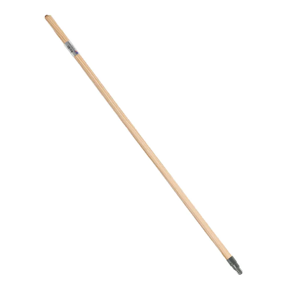M2 Fh-W354mt 54 In. X 15/16 In. Threaded Wooden Metal Tip Broom And Mop Handle 1