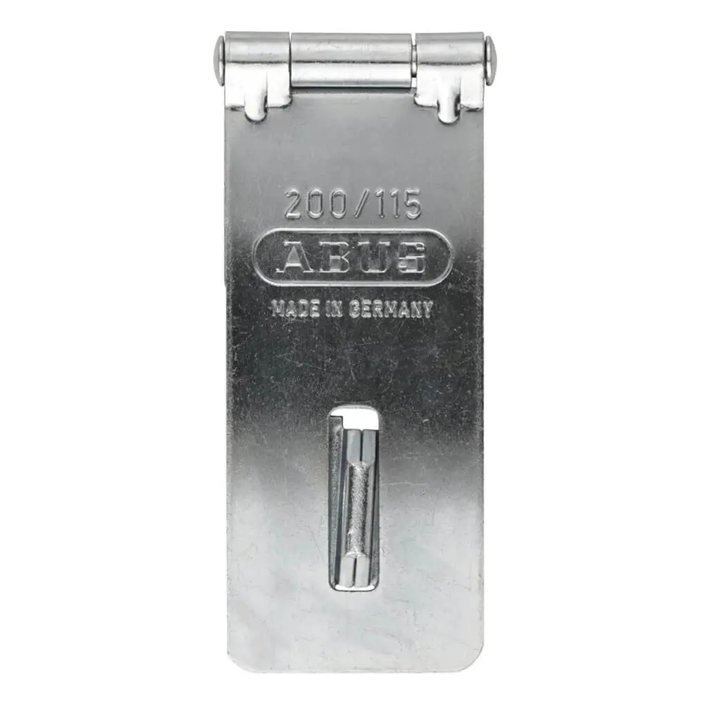 Abus 200/115-C 4-1/2 In. Hardened Steel Security Hasp 1