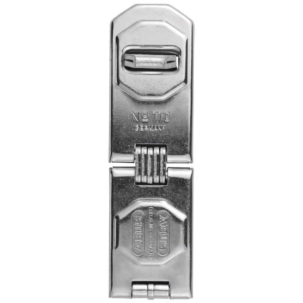 Abus 110/155 6-1/8 In. Heavy-Duty Hardened Steel Concealed Hinge Pin Security Hasp 1
