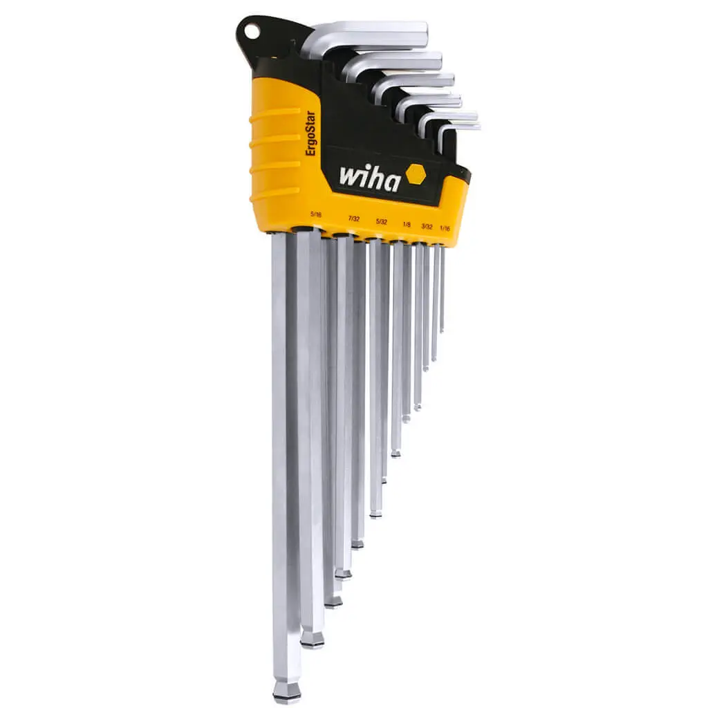 Wiha 66991 Ball Hex Key Magic Ring Set Imp 13Pc 1