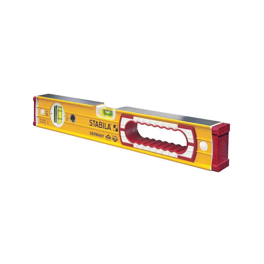 Stabila 37416 16 In. Type 196 Heavy-Duty Level With Hand Holes 1