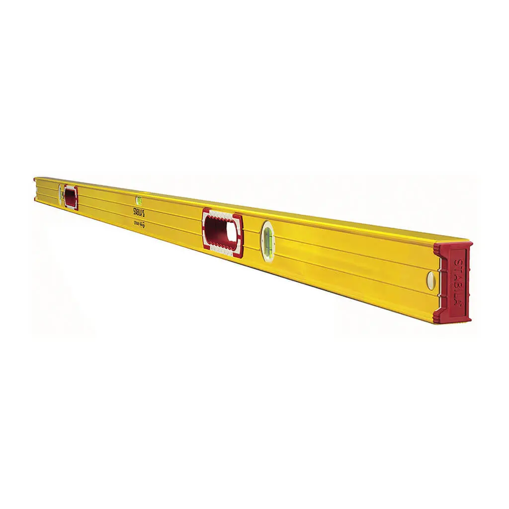 Stabila 37472 72 In. Type 196 Heavy-Duty Level With Hand Holes 1