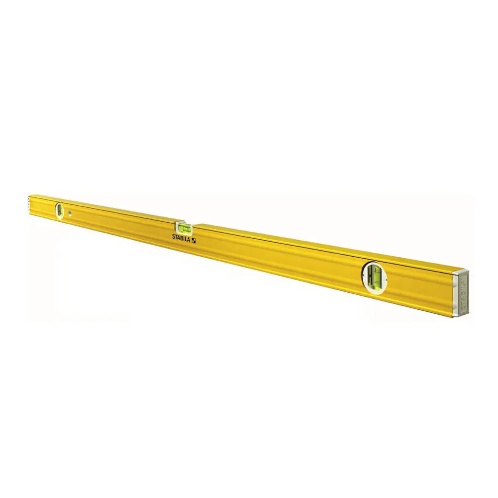 Stabila 29272 72 In. Type 80A-2M Magnetic Three-Vial Level 1
