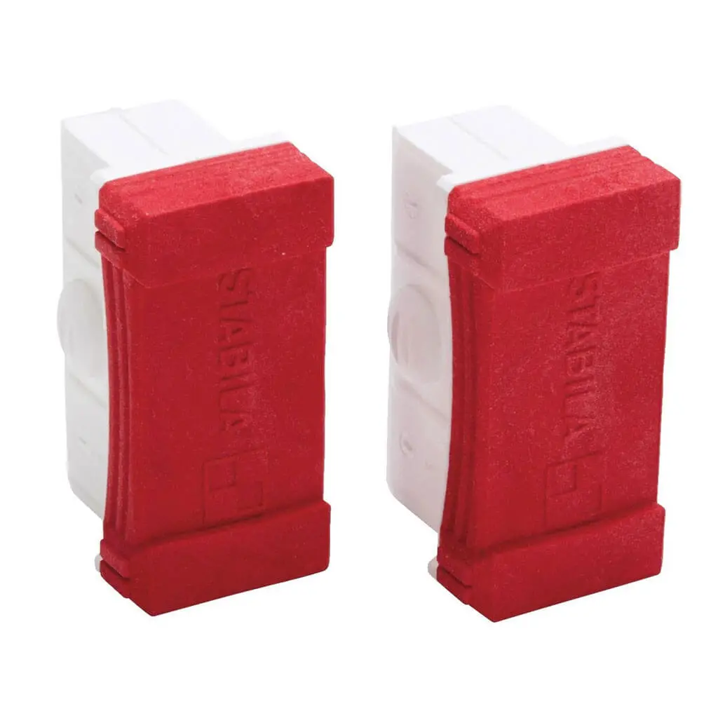 Stabila 20070 Type 196/96M Level Replacement End Caps (2-Pack) 1