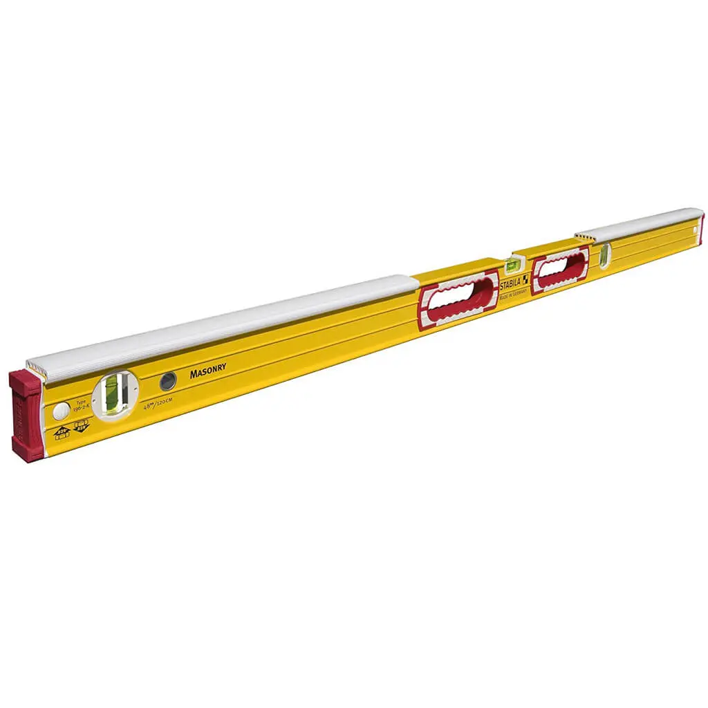 Stabila 36448 48 In. Type 196-2K Dead-Blow Shield Mason Level 1