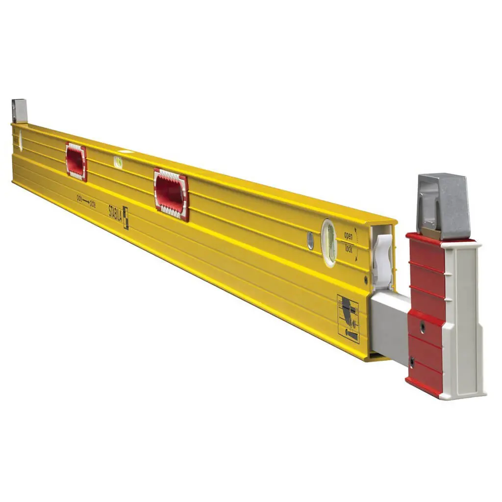 Stabila 35712 7 Ft. To 12 Ft. Type 106T Extendable Plate Level 1