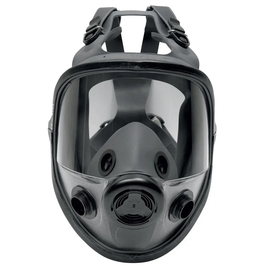 North 54001 Medium/Large Dual Cartridge Elastomeric Full Facepiece Mask Respirator (Respirator-Only) 1