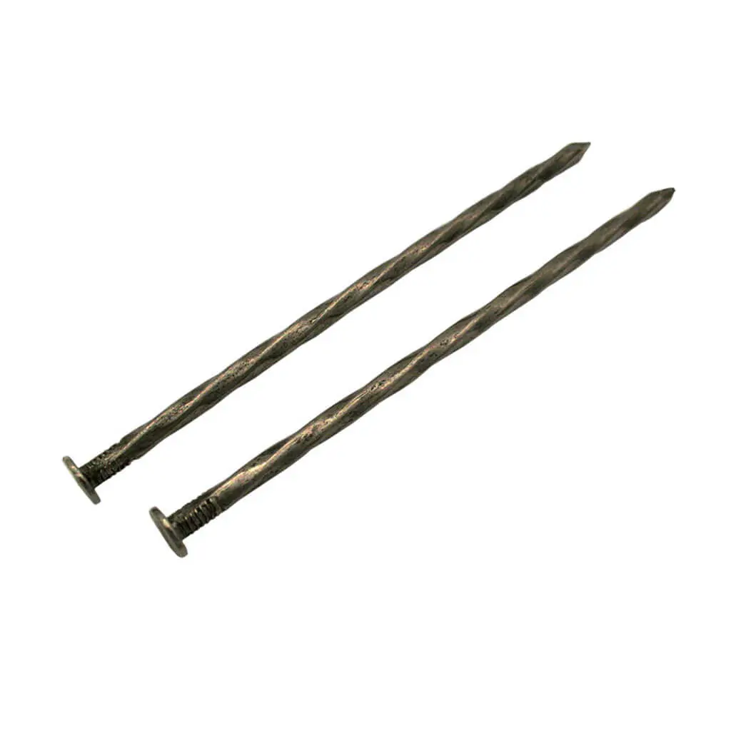Duradrive 8 In Steel Bright Ardox Spiral Nails - 50 Lb/Box 1