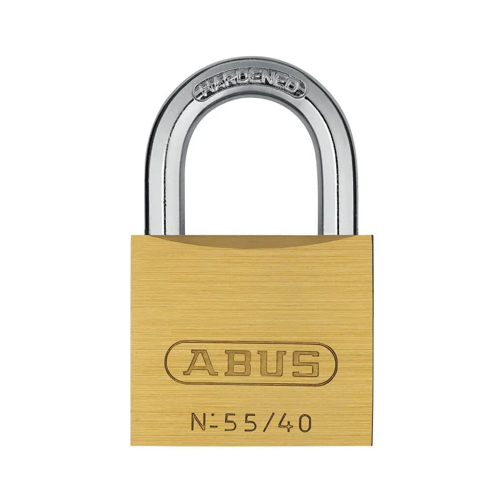 Abus 55/40-Ka-5401 1-1/2 In. Body X 7/8 In. Shackle Solid Brass Keyed Alike Padlock 1