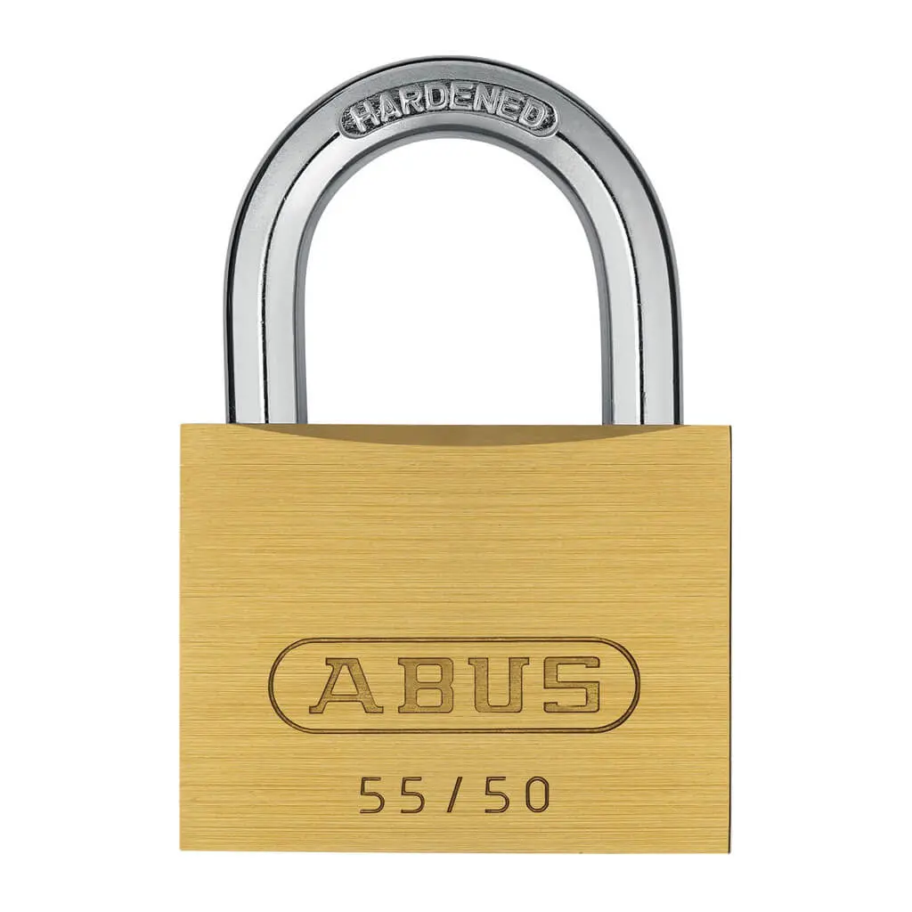 Abus 55/50-Ka-5501 2 In. Body X 1 In. Shackle Solid Brass Keyed Alike Padlock 1