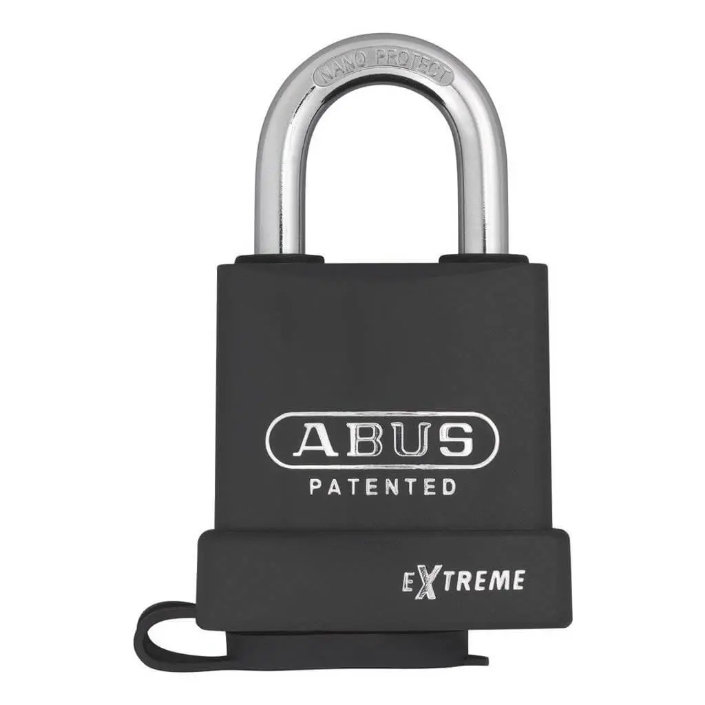 Abus 83Wp/53-300-Kd 2-1/4 In. Body X 1-7/64 In. Shackle Extreme Weather Hardened Steel Keyed Different Padlock 1
