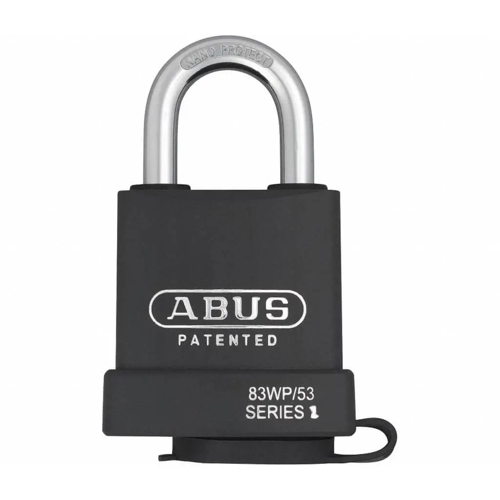 Abus 83Wp/53-300-Ka3 2-1/4 In. Body X 1-7/64 In. Shackle Extreme Weather Hardened Steel Keyed Alike Padlock 1