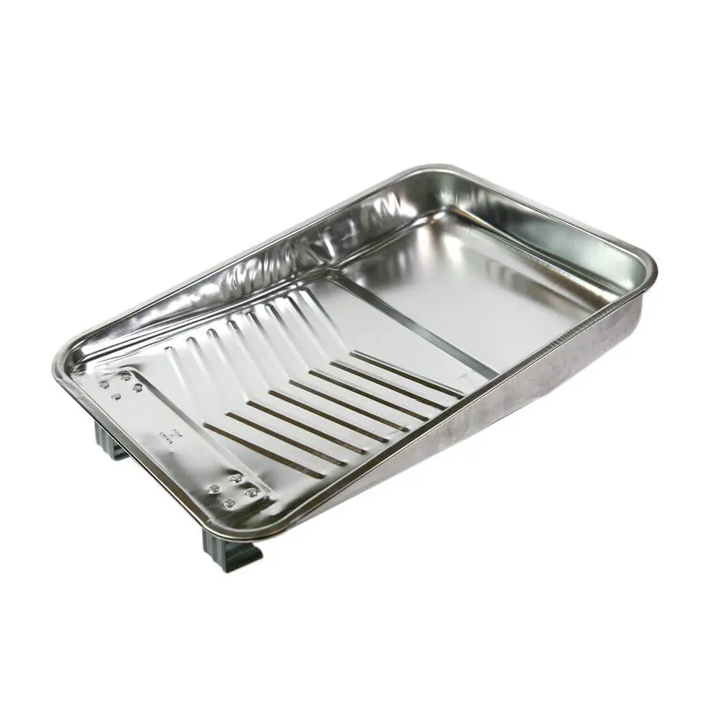 Bennett T3 17 In. X 12 In. X 3 In. 2-Quart Aluminum Paint Tray 1