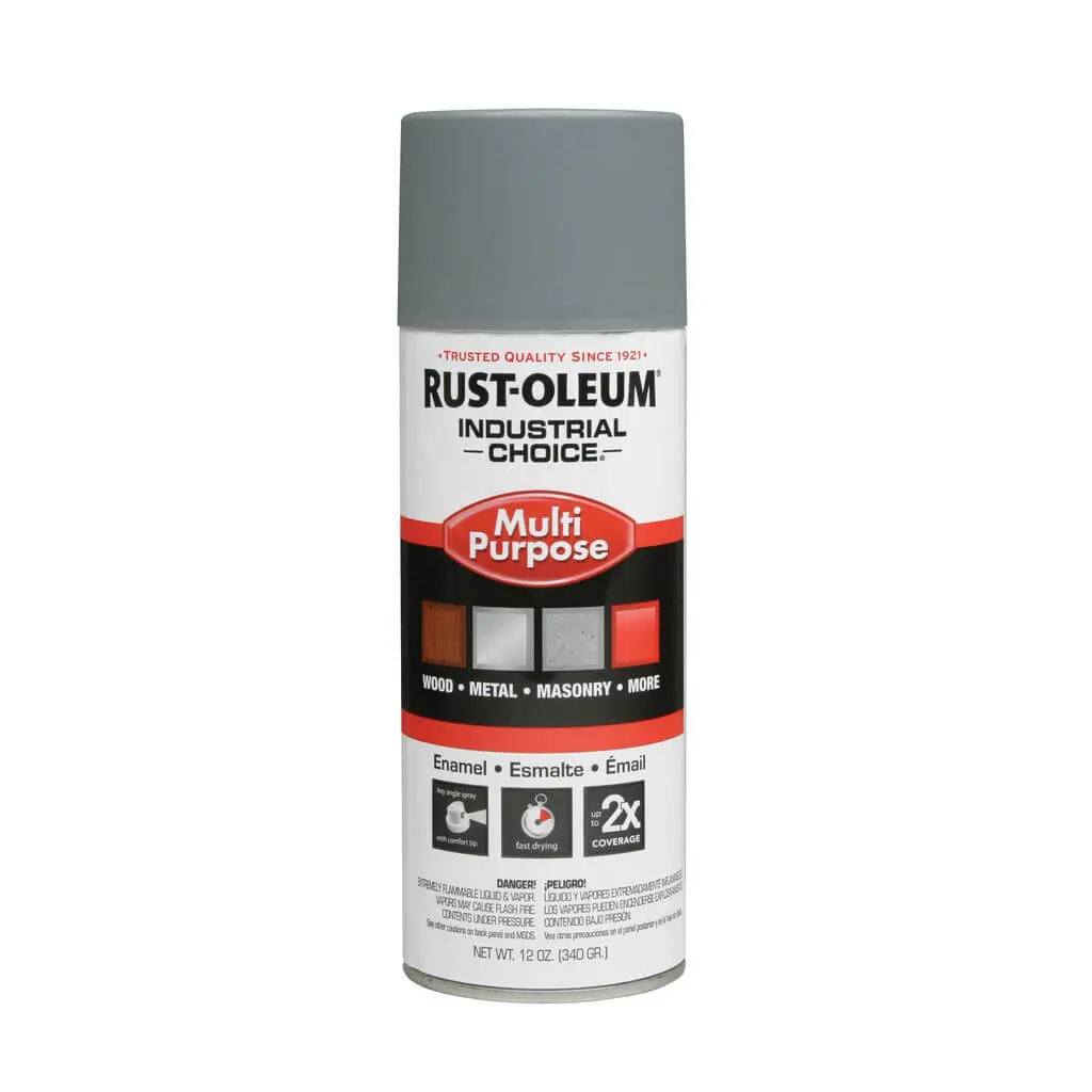 Rust-Oleum 1680830 12 Oz. Grey Multi-Purpose Acrylic Enamel Spray Primer 1