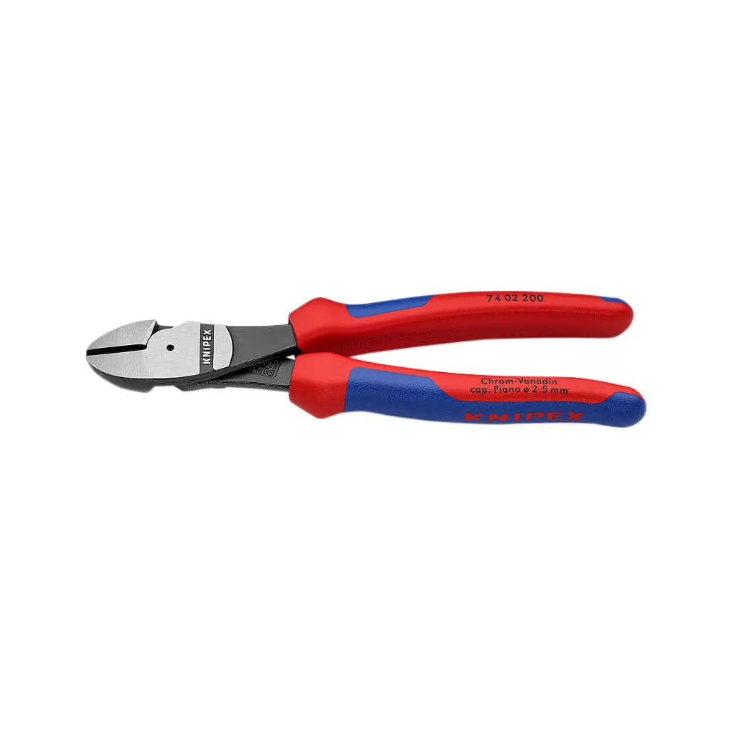 Knipex 74 02 200 Sba 8 In. High-Leverage Diagonal Side Cutting Pliers 1