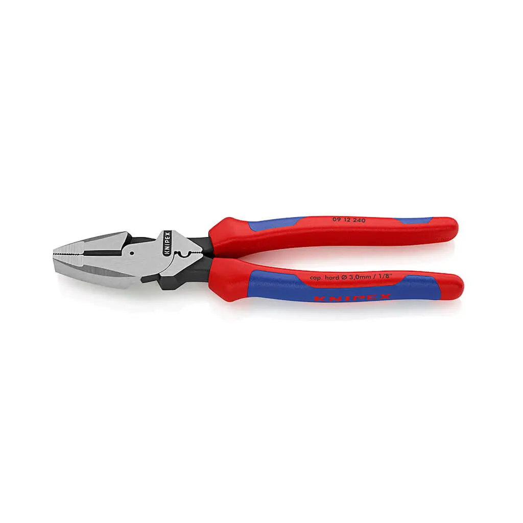 Knipex 09 12 240 Sba 9-1/2 In. High-Leverage Linemans Pliers 1