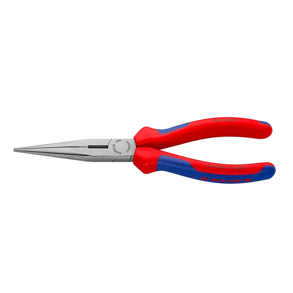 Knipex 26 12 200 Sba 8 In. Long Nose Side Cutting Pliers 1