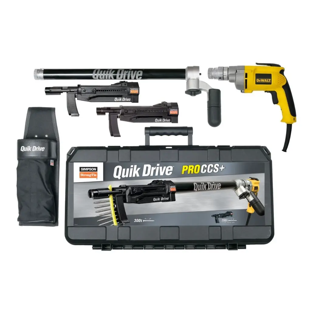 Simpson Strong-Tie Quik Drive Proccs+D25k Multi Purpose Combo Screw Driving System 1