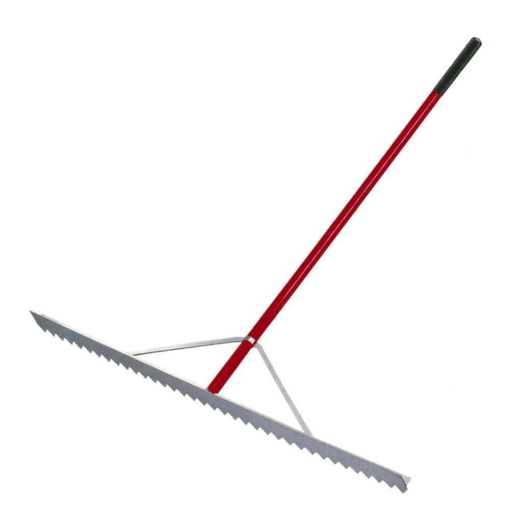 Proyard 36 In. Aluminum Asphalt Lute Rake With 82 In. Aluminum Handle 1