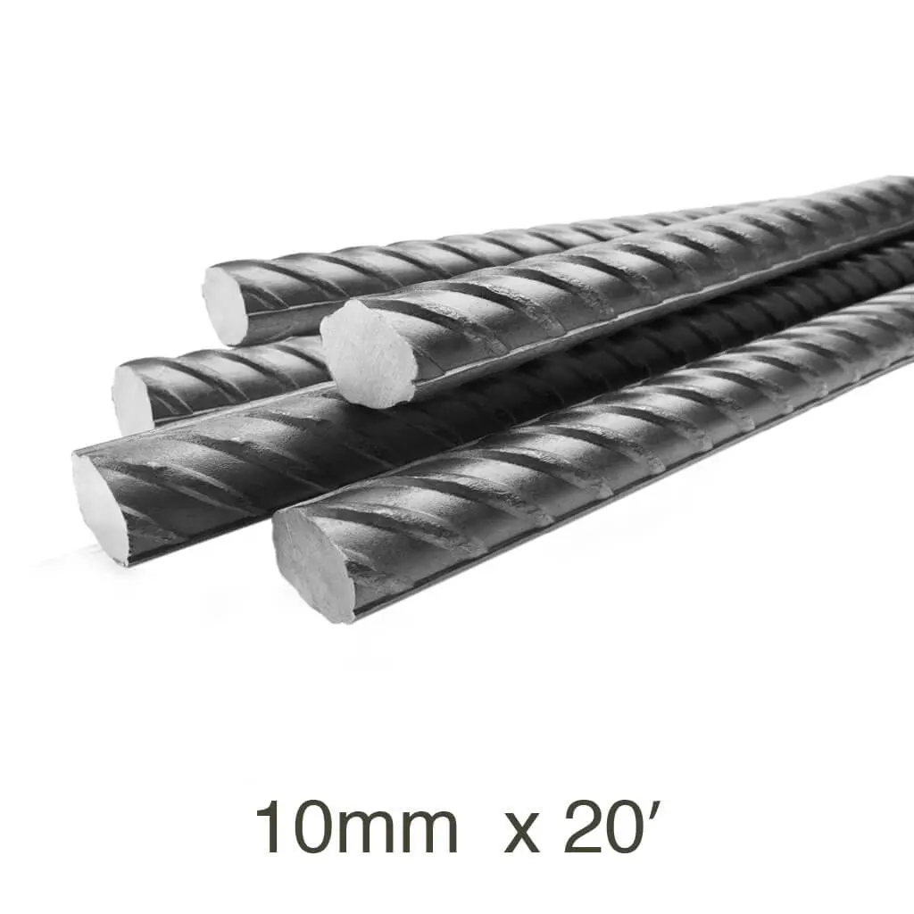 10 Mm X 20 Ft. Steel Rebar 1