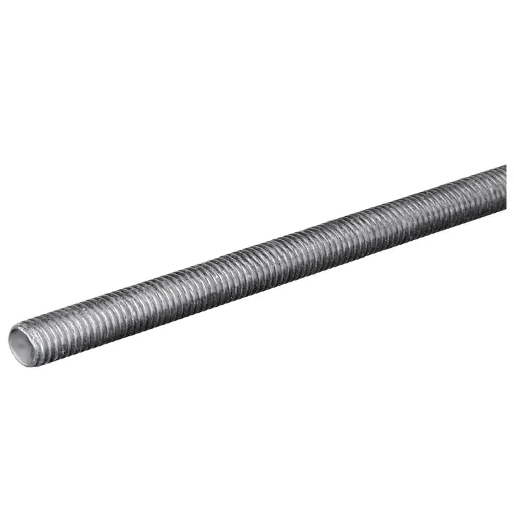 H Paulin 3/8 In. X 36 In. Zinc Coated Threaded Rod 1