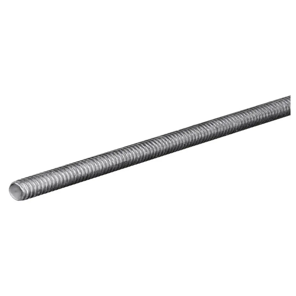 H Paulin 5/16 In. X 36 In. Zinc Coated Threaded Rod 1