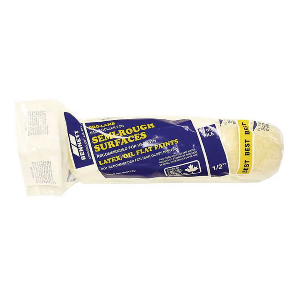 Bennett Pl1309 9-1/2 In. X 13 Mm General Purpose Rough Surfaces Paint Cage Roller Refill 1