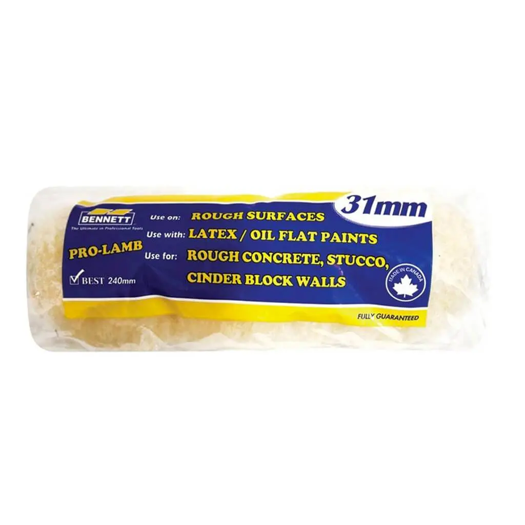Bennett Pl3109 9-1/2 In. X 31 Mm General Purpose Rough Surfaces Paint Cage Roller Refill 1