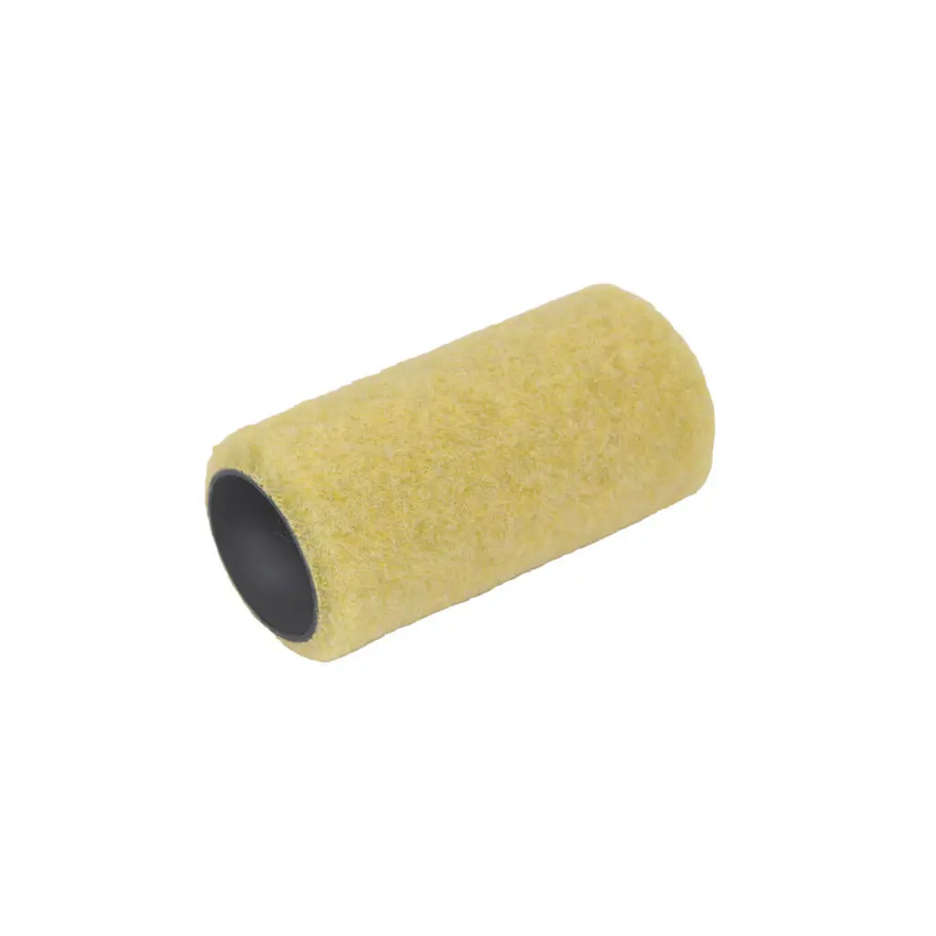 Bennett 4Rfl Low 4 In. X 10 Mm Smooth And Semi-Smooth Surfaces Beige Low-Pile Paint Cage Roller Refill 1