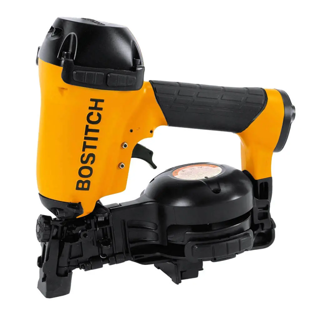 Bostitch Rn46-1 3/4 In. To 1-3/4 In. 15-Degree Pneumatic Coil Roofing Nailer With Aluminum Housing 1