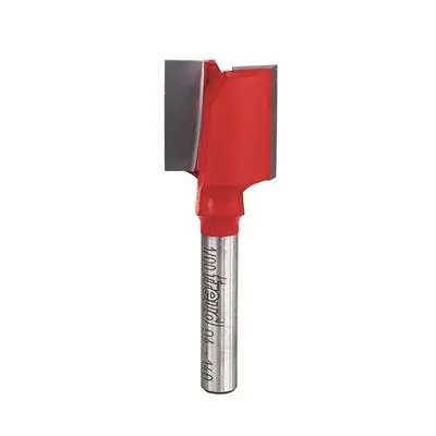 Freud 04-140 3/4 In. X 3/4 In. X 1/4 In. Shank Double Flute Wood Cutting Straight Router Bit 1