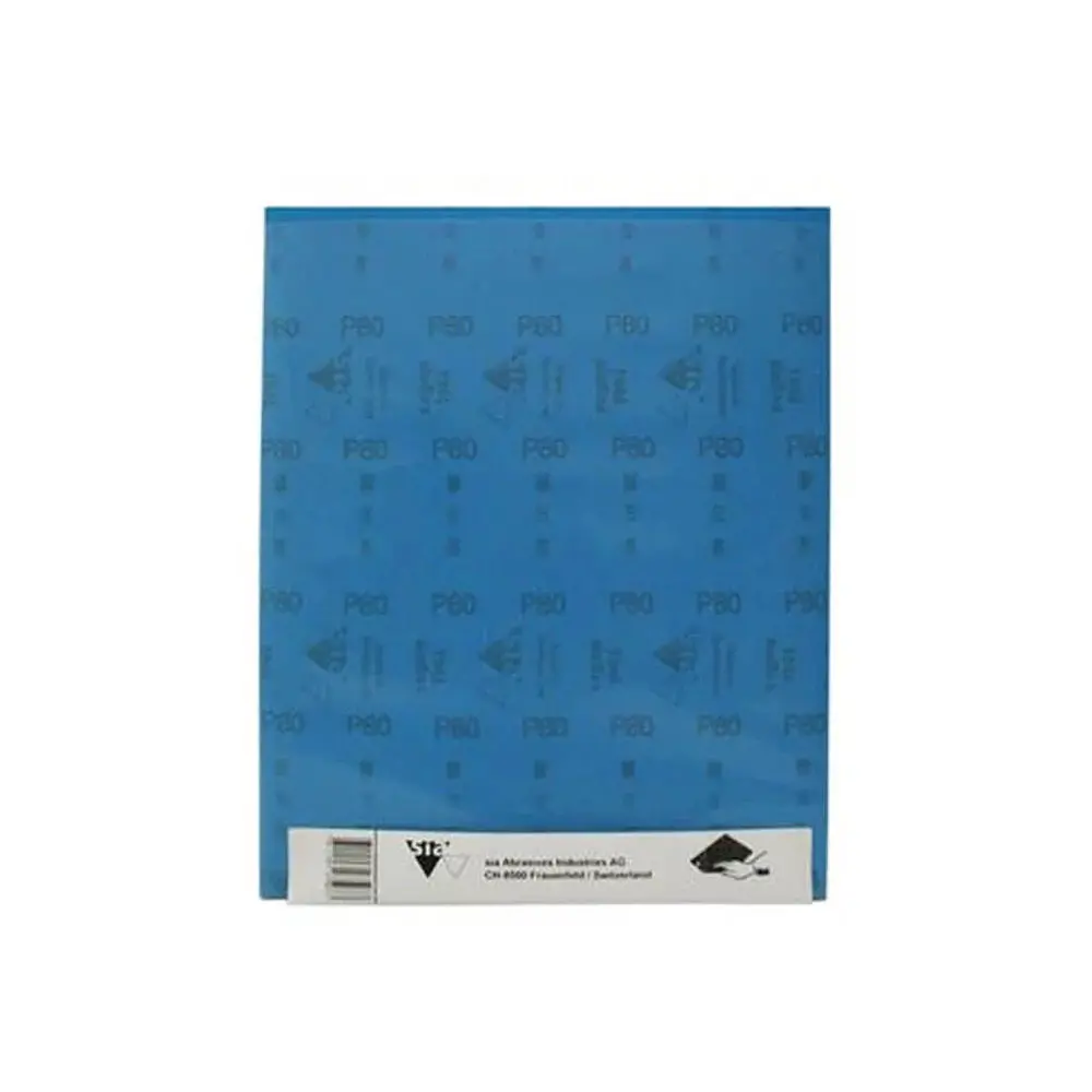 Sia 1948 9 In. X 11 In. 80-Grit Siaflex Sandpaper (50-Sheet) 1