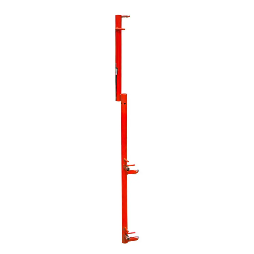 Duradrive 4 Ft. Orange Scaffold Safety Guard Post 1