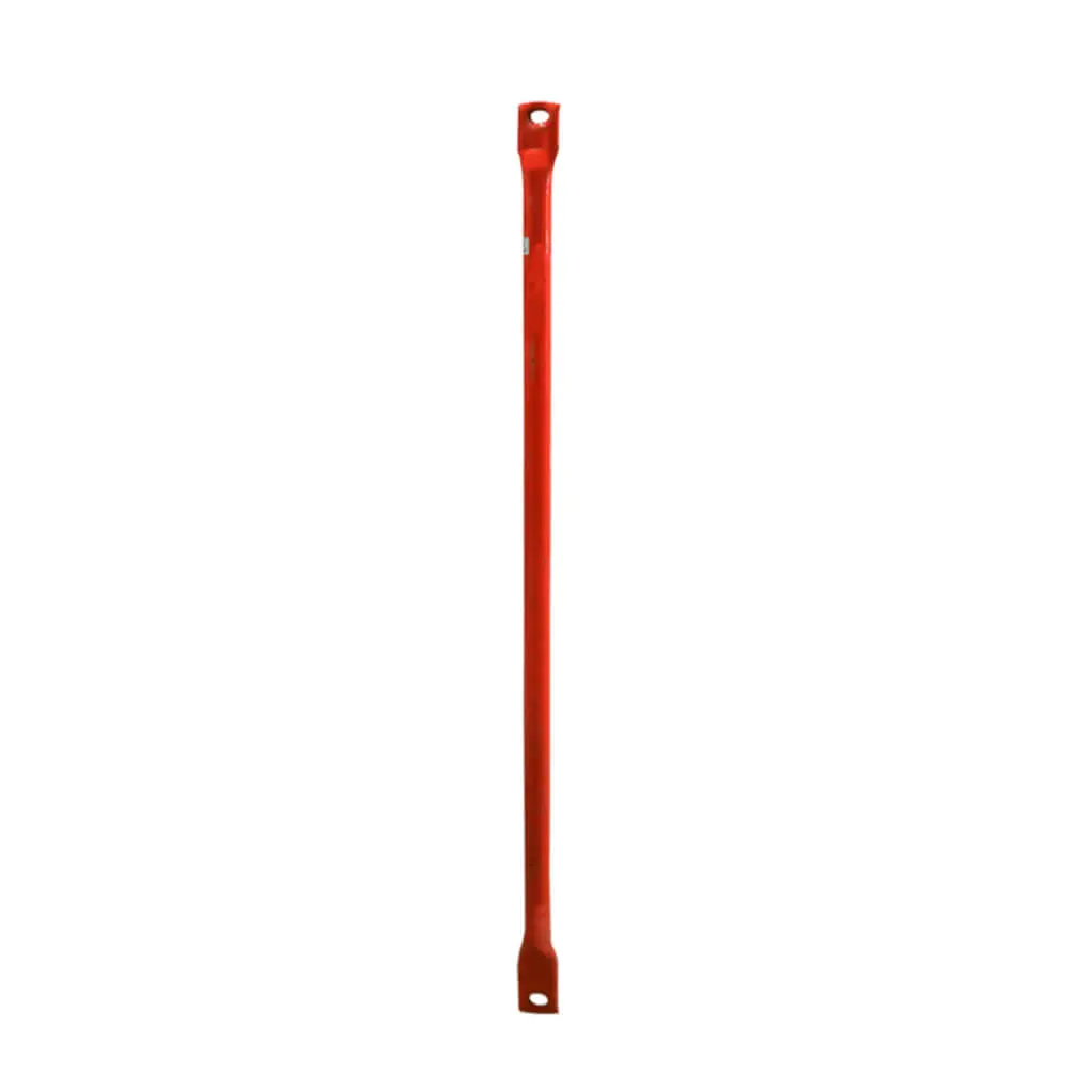Duradrive 7 Ft. Orange Scaffold Safety Guard Rail Bar 1