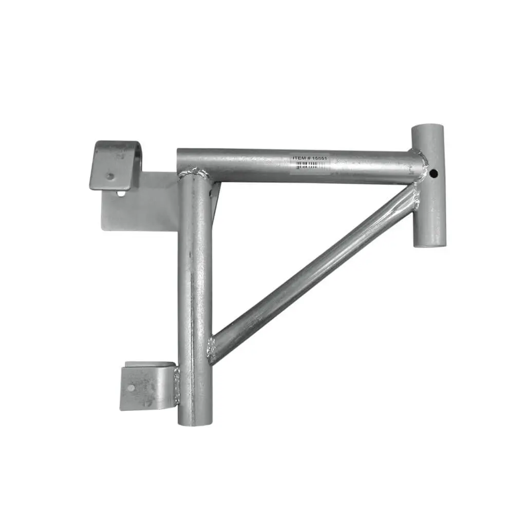 Duradrive 12 In. Silver Galvanized Scaffold Side Bracket Hanger 1