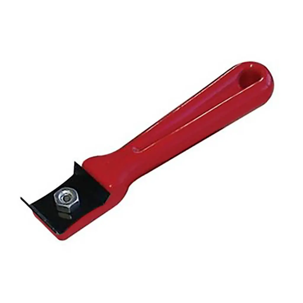Bennett Scrp1 1 In. X 6 In. Red Handled Paint Scraper With Blade 1
