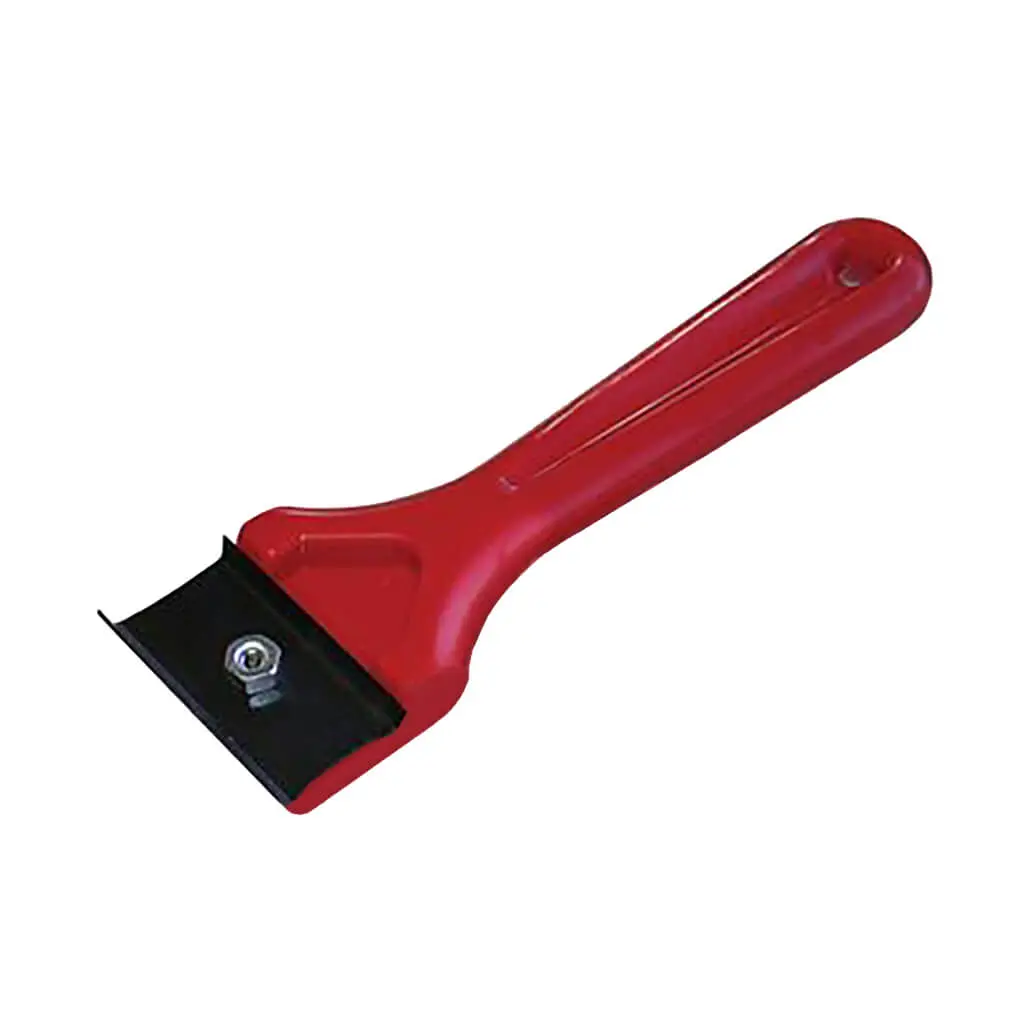 Bennett Scrp212-8 2-1/2 In. X 8-1/2 In. Red Handled Paint Scraper With Blade 1