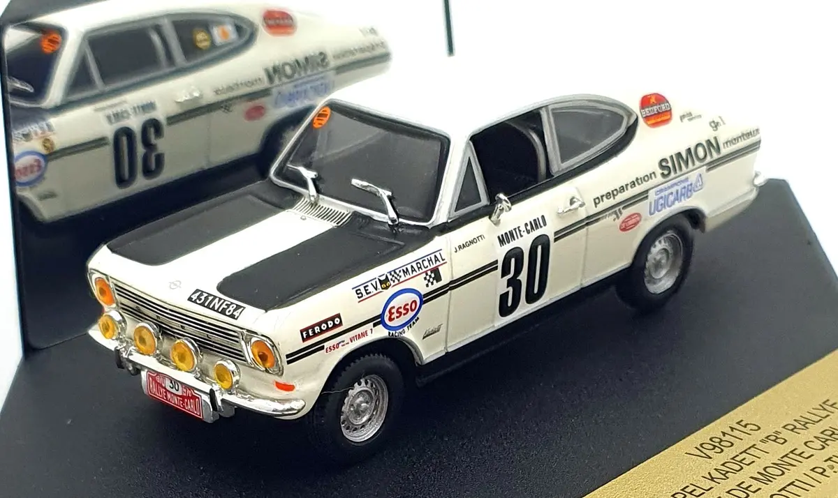 Vitesse 1/43 Scale V98115 - Opel Kadett "B" Rally #30 Mc 1970 1