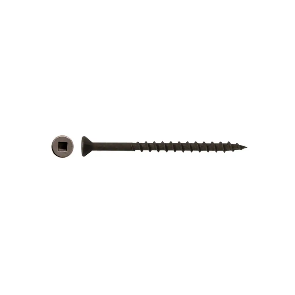 Duradrive #8 X 2-1/2 In. Square Drive Deck Screws (2,500 Per Box) 1