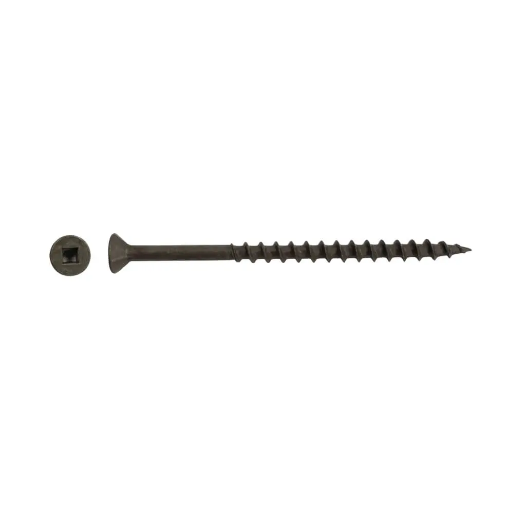 Duradrive #8 X 3 In. Square Drive Deck Screws (1,500 Per Box) 1
